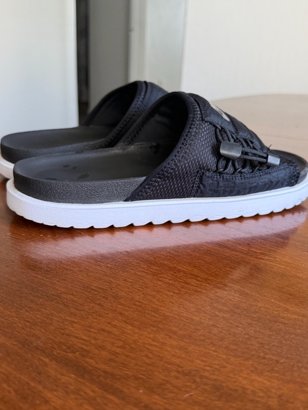 Womens Nike Asuna Slip On Slides CW9707-002 Size 9 Black - Picture 6 of 10